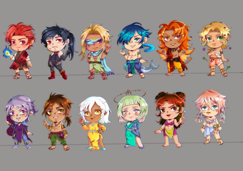 First generation of the zodiacs